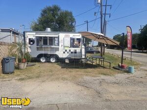 2023 - 8' x16' Food Concession Trailer Mobile Kitchen Unit