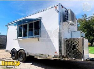 NEW - 8' x 16' Kitchen Food Concession Trailer | Mobile Food Unit