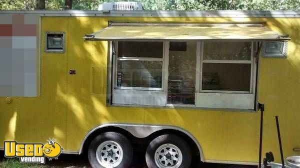 8.5' x 20' Food Concession Trailer