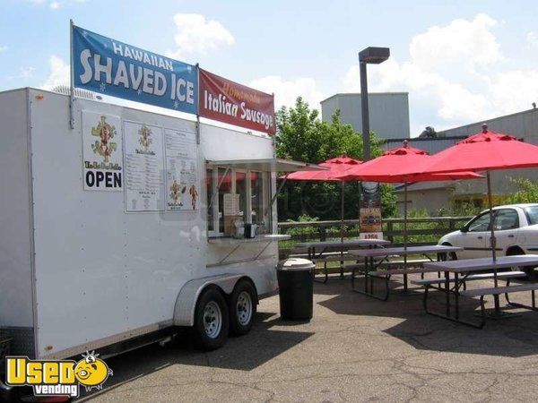 8' x 16' Custom Concession Trailer