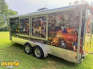 Versatile 18' Food Trailer Concession Empty Concession Unit