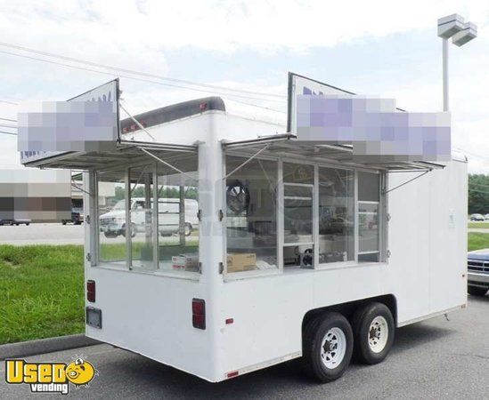 1995 - 8' x 16' Wells Cargo Food Concession Trailer