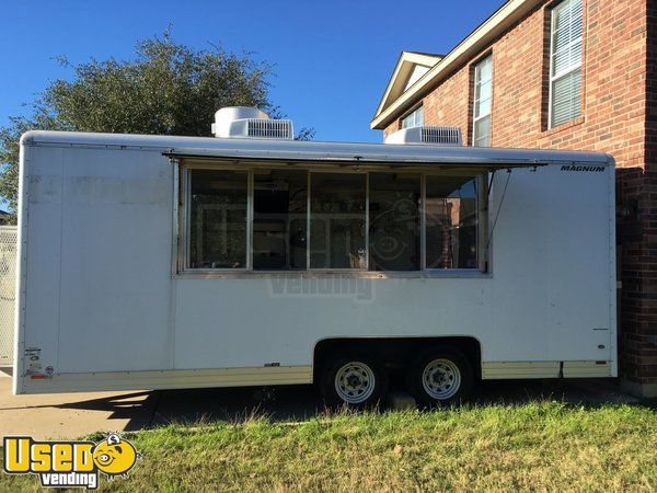 18' Mobile Kitchen Food Concession Trailer