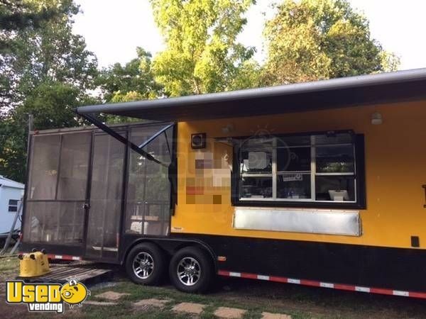 2016 - 8.5' x 30' Food Concession Trailer with Porch