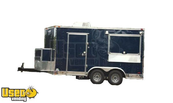 2012 - 8.5' x 14' Shaved Ice Concession Trailer