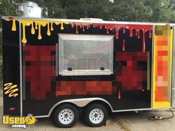 2016 - 8' x 16' Food Concession Trailer