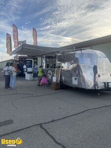 Permitted 1952 9' x 16' Airstream Mobile Ice Cream Shop Trailer w/ Nelson Cold Plate