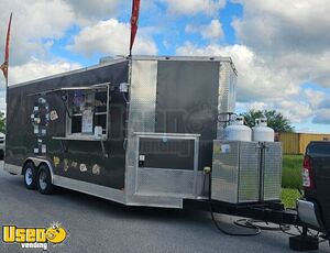 2022 8' x 20' Kitchen Food Concession Trailer with Pro-Fire System