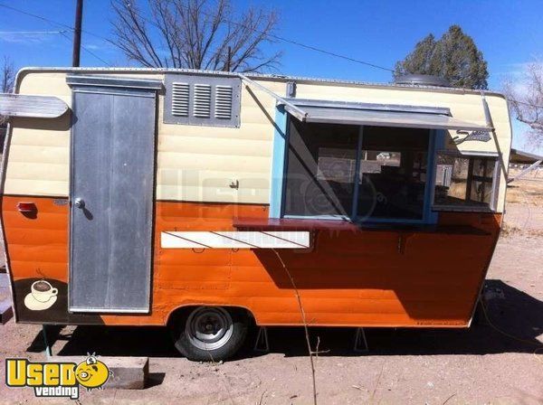 Vintage Shasta Food Trailer to Concession Conversion