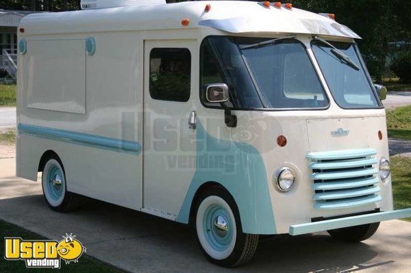 1958- Restored Vintage Shaved Ice Concession Truck