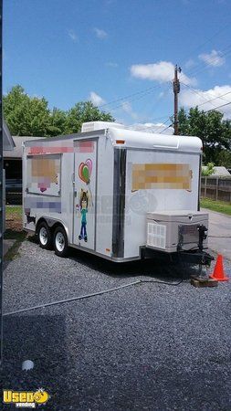 7' x 14' Food Concession Trailer