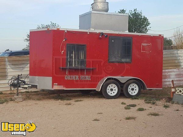 2011 8.5' x 16' Food Concession Trailer