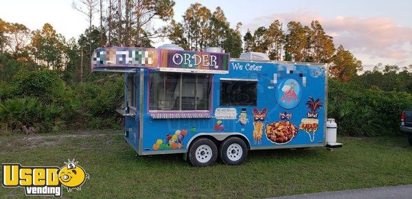 2018 - 8.5' x 18' Food Concession Trailer