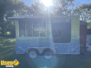 Licensed - 2016 7' x 12' Cargo Craft Food Concession Trailer with Pro-Fire Suppression