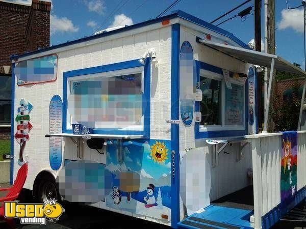 North Carolina Shaved Ice / Snowballs Concession Trailer