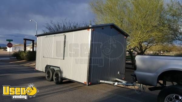 8.5' x 16' Food Concession Trailer