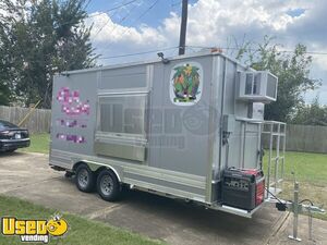 Fully Loaded 2020 8.5' x 16' Mobile Food Concession Trailer with Pro-Fire Suppression