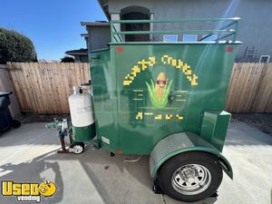 Like New - 2023 6' x 6' Corn and Potato Roaster Trailer