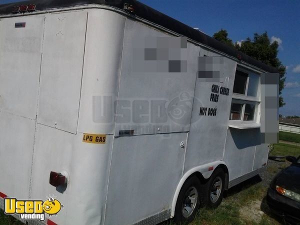 7' x 16' Food Concession Trailer