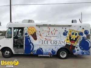 Fully Loaded Soft Serve Ice Cream Truck Mobile Ice Cream Parlor