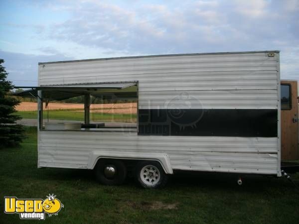 8' x 16' Food Concession Trailer