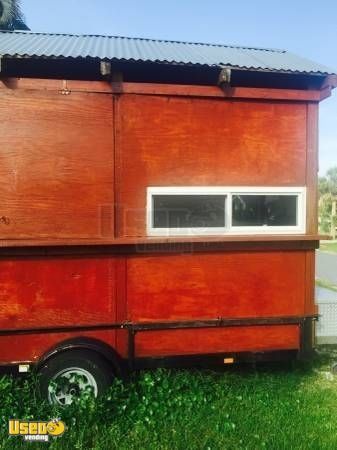 8' x 14'  Food Concession Trailer