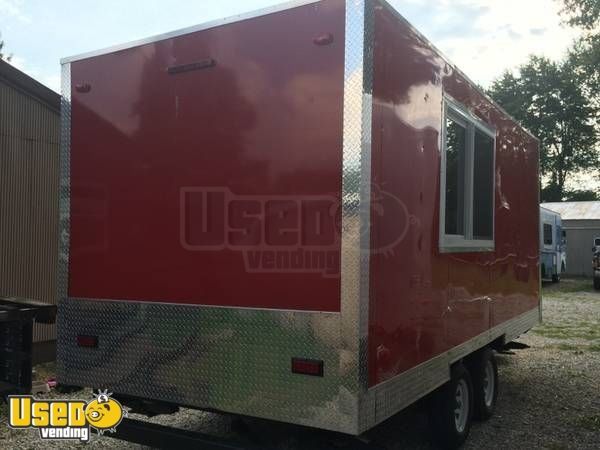 2015 8 x 18 Food Concession Trailer