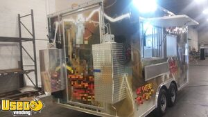 2020 8.5' x 16' Diamond Cargo Mobile Kitchen Concession Trailer