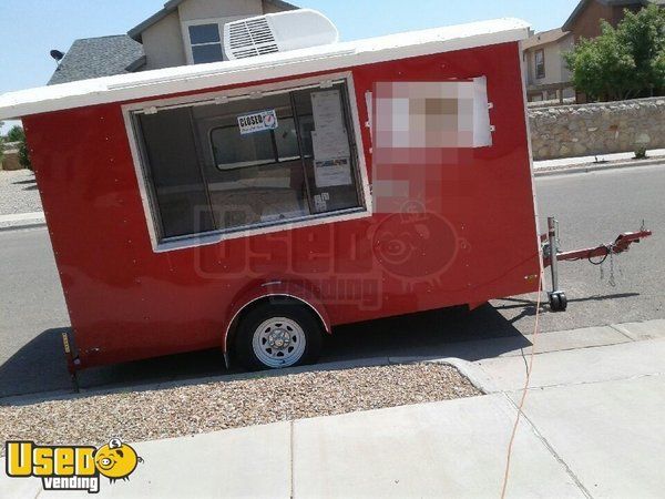 2017 - 6' x 12' Shaved Ice Concession Trailer