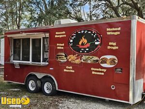 Loaded - 2005 8.5' x 20' Haulmark Barbecue/Kitchen Food Concession Trailer w/ Pro-Fire Suppression