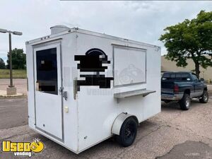 2022 - 7' x 12' Street Food Concession Trailer with Pro-Fire System