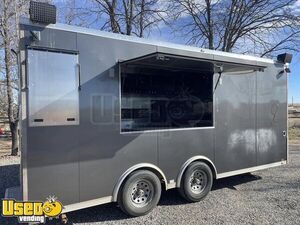 2019 8.5' x 16' Kitchen Food Concession Trailer with Pro-Fire Suppression