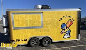 Like New - 2022 8' x 20' Mobile Kitchen Food Trailer Cargomate Food Concession Trailer