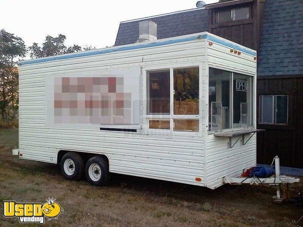 2011 - 20' x 8' Mobile Kitchen Food Concession Trailer