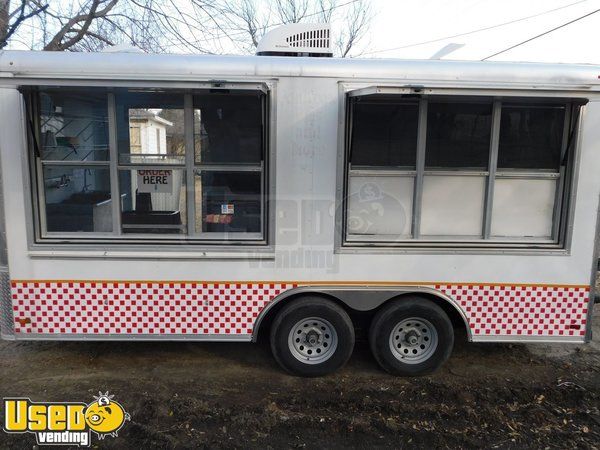 2017 - 8' x 16' Food Concession Trailer