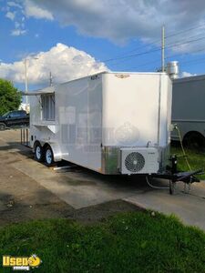 Brand New 2023 7' x 16' Food Concession Trailer / Mobile Kitchen Unit