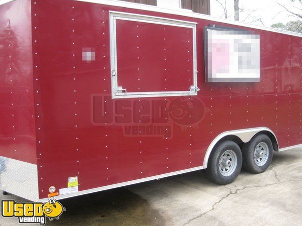 2016 - 8.6' x 18' Cargo Mate Food Concession Trailer