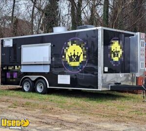 NEW - 2023 8' x 20' Kitchen Food Trailer with Fire Suppression System