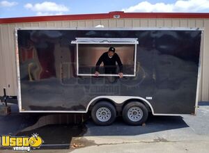 NEVER USED 2022 8' x 16' Quality Concession Trailer | Mobile Vending Unit