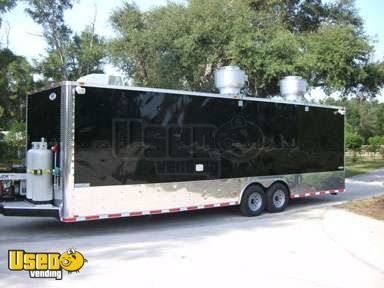2013 - 8`6 x 28` Freedom Custom Concession Trailer - NEW