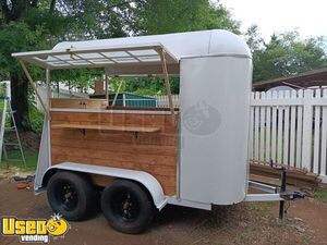 Like New - 5' x 7.5' Horse Trailer Concession Conversion Farm Style Upcycled Trailer