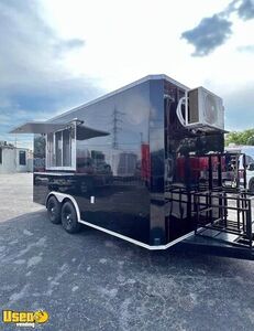 2022 8.5' x 16'  Kitchen Food Trailer with Fire Suppression System | Concession Trailer