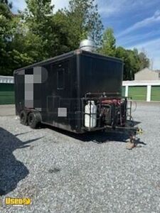 2004 7' x 16' Kitchen Food Concession Trailer with Pro-Fire Suppression