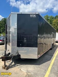 2020 8.5' x 28' Kitchen Food Concession Trailer Mobile Vending Unit