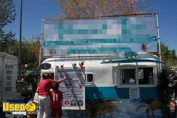 Turnkey Shaved Ice & Desserts Concession Trailer Business