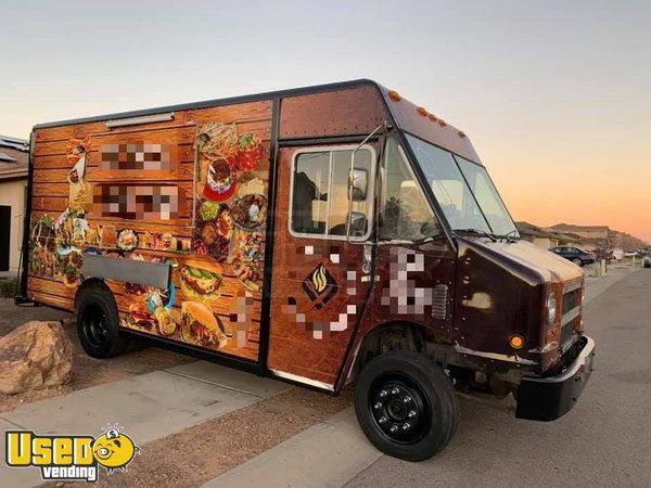 Pristine Step Van Food Truck/Ready for Action Used Kitchen on Wheels.-Works Great