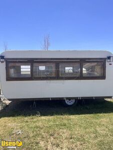 TURNKEY - Vintage 1968 7.6' x 18.6' Coffee-Espresso Concession Trailer