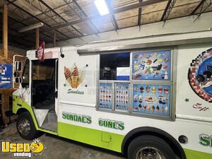 Turnkey - 2001 Chevrolet W42 Ice Cream/Soft Serve Truck Mobile Vending Unit