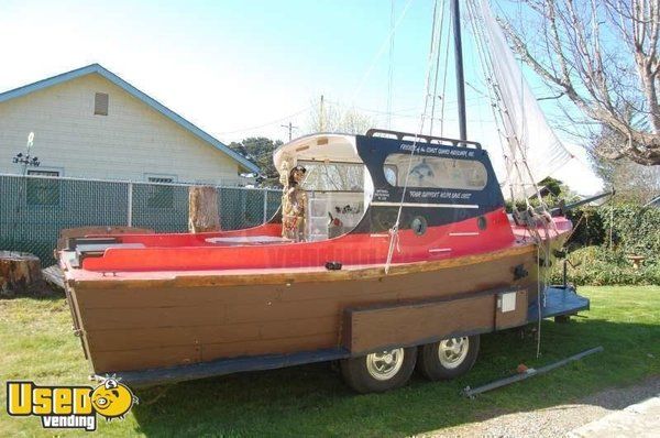 Pirate Ship Concession Stand