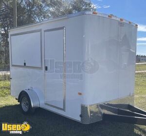 Turnkey Business w/ NEW TRAILER- 2023 7' x 12' Snow Cone & Carnival Foods Concession Trailer